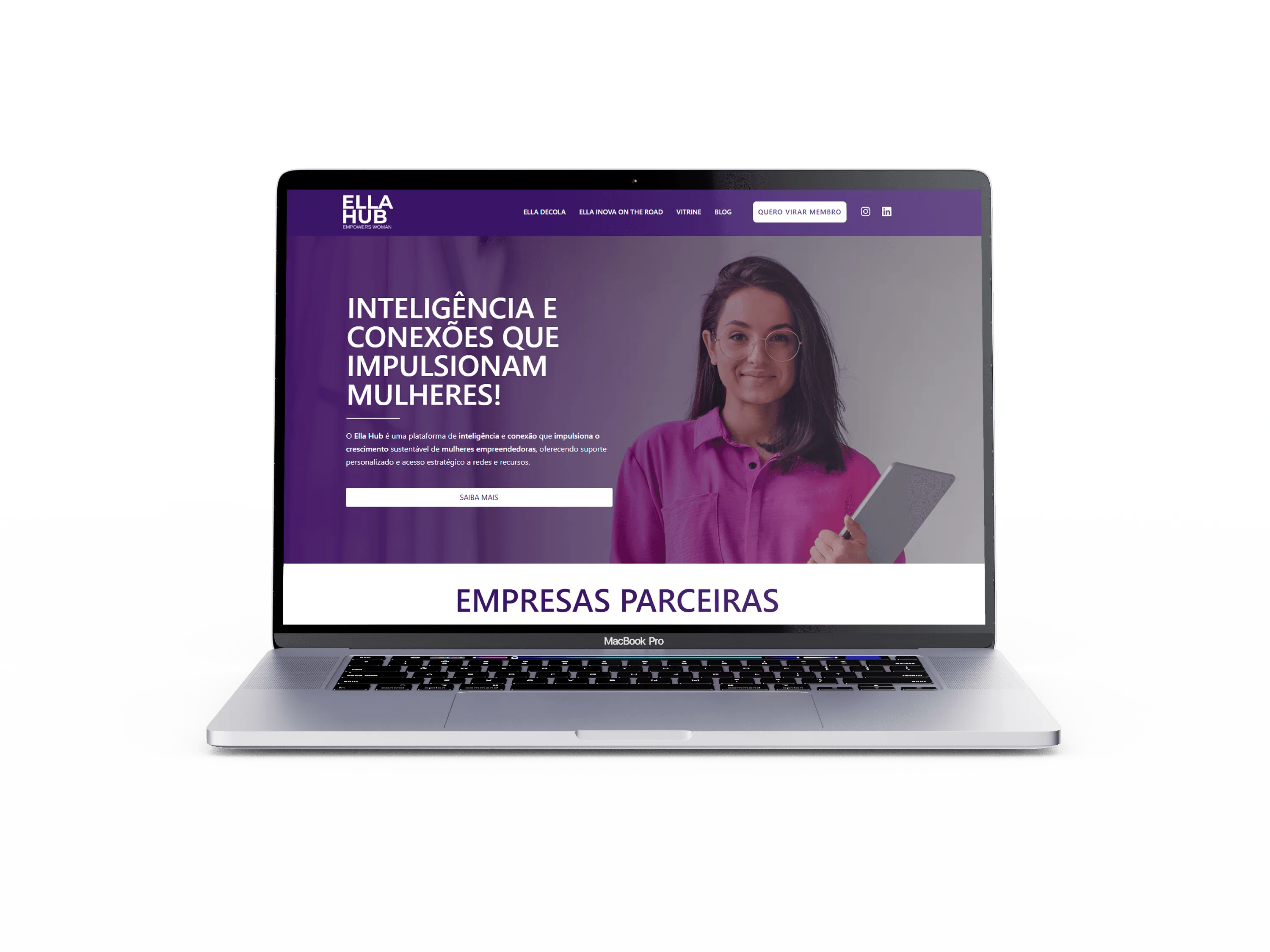 Ella Hub institutional website