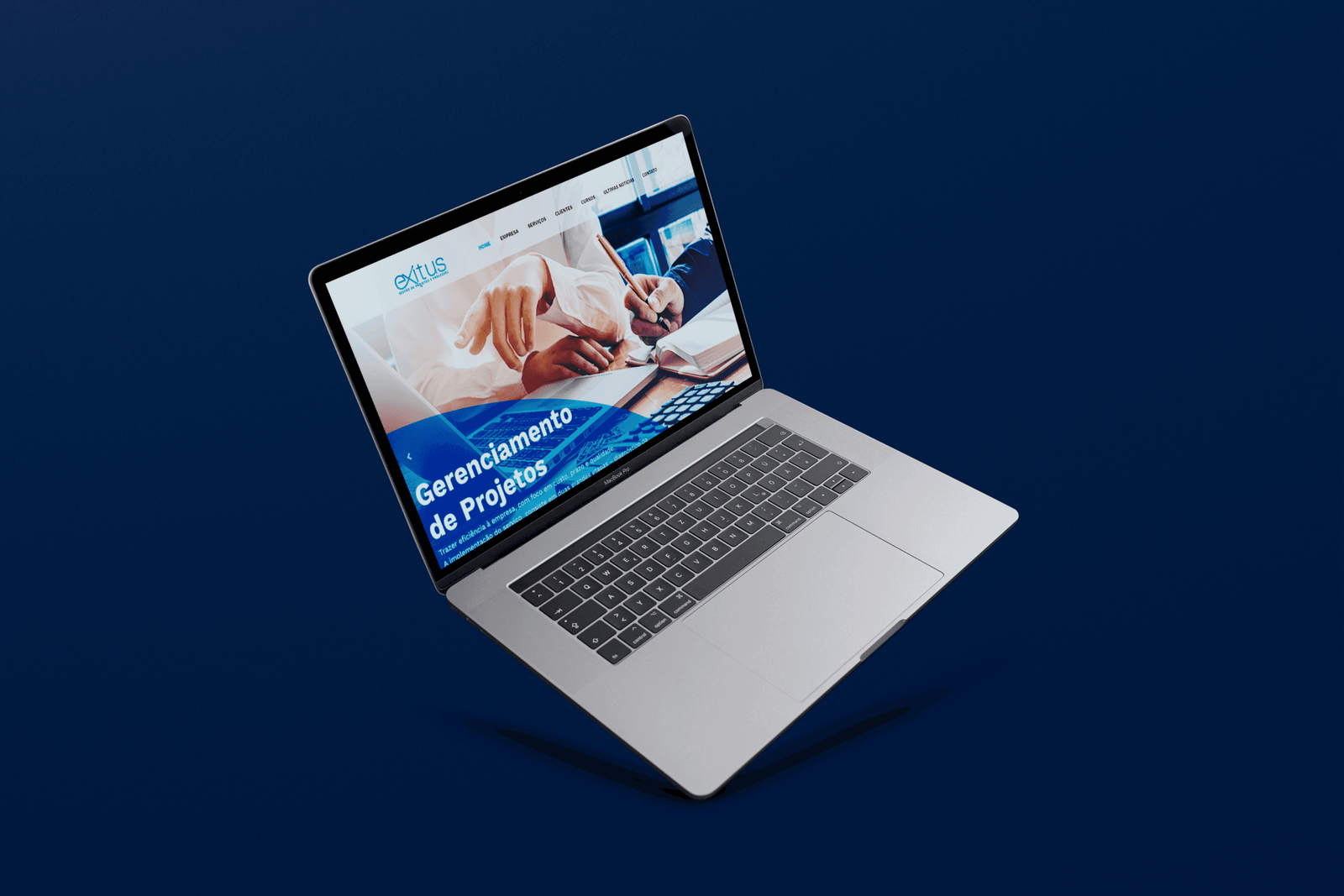 Site Exitus Gestão de Projetos