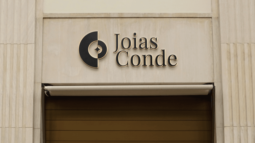 Identidade visual e branding para Joias Conde