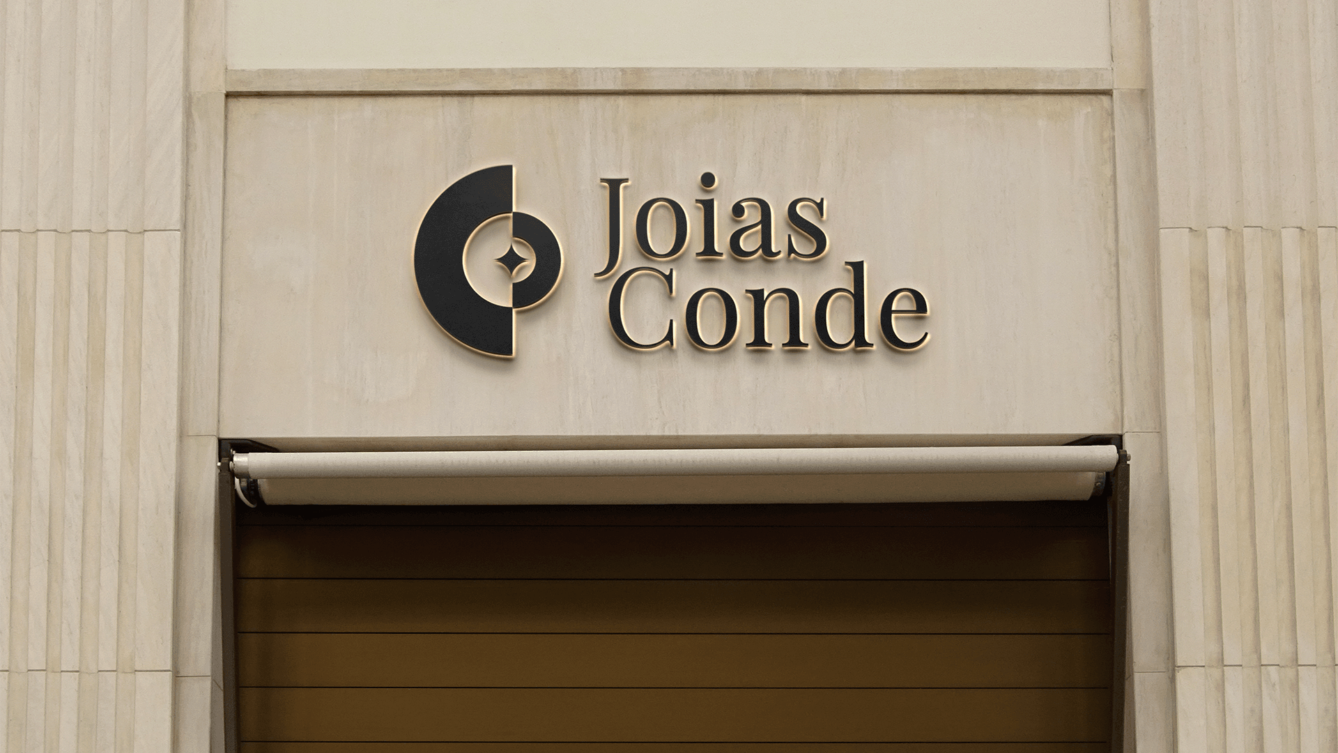 Identidade visual e branding para Joias Conde