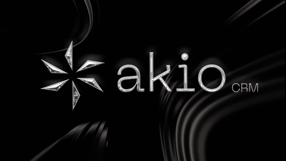 branding akio crm sistema de gestão comercial